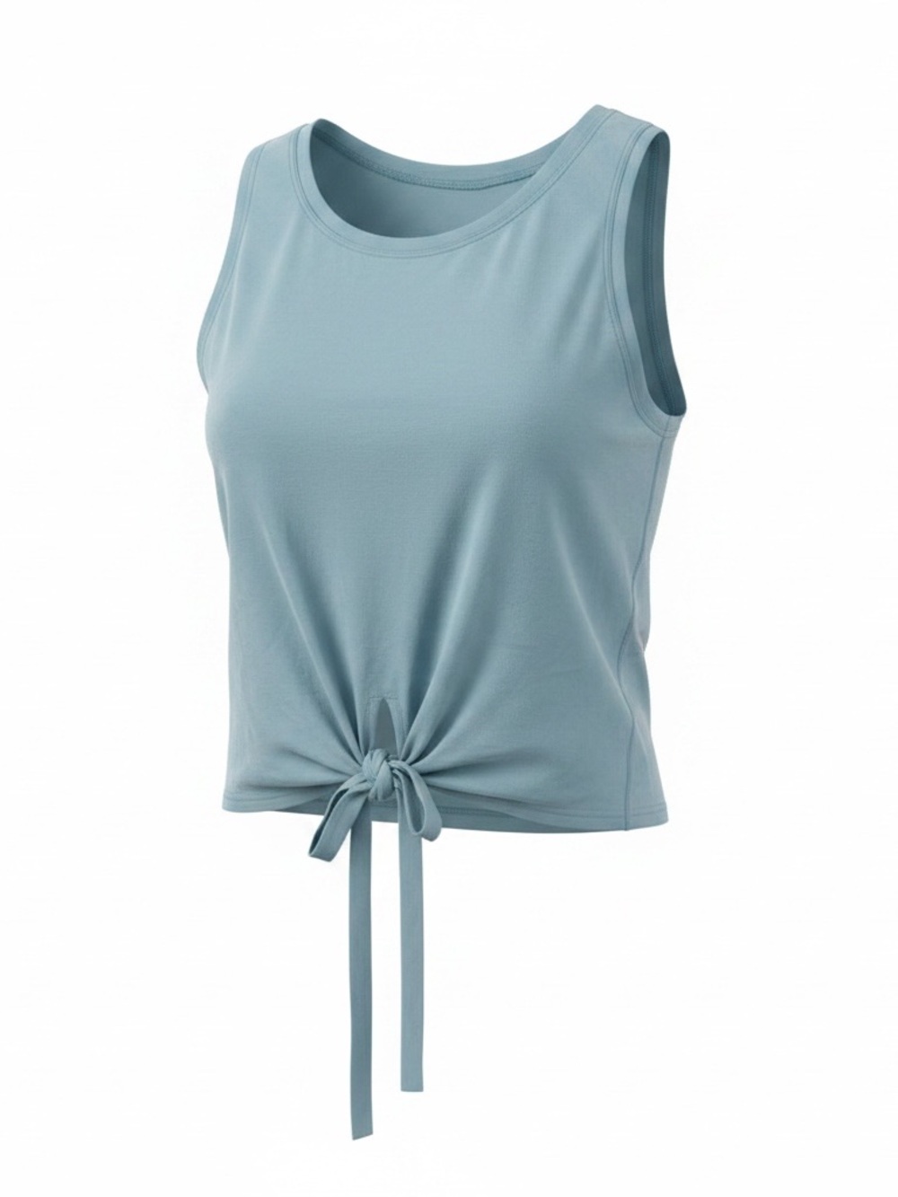 Lululemon Blue Tie-Front Tank Top